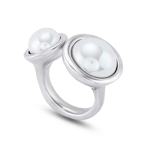 Кольцо ANI0801 "Artsy artsy" XL Серебр. цв.