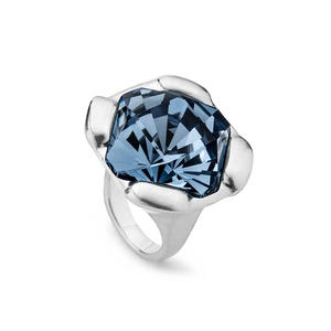 Кольцо ANI0787 "Charisma" XL Серебр. цв.