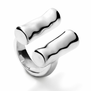 Кольцо ANI0813 M Серебр. цв.