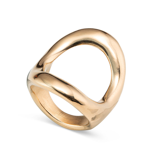 Кольцо ANI0781 "THE ONE" XL Зол. цв.