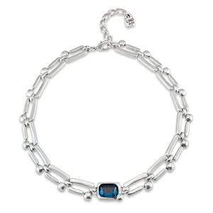 Ожерелье COL1822 "UNCONVENTIONAL" Синий